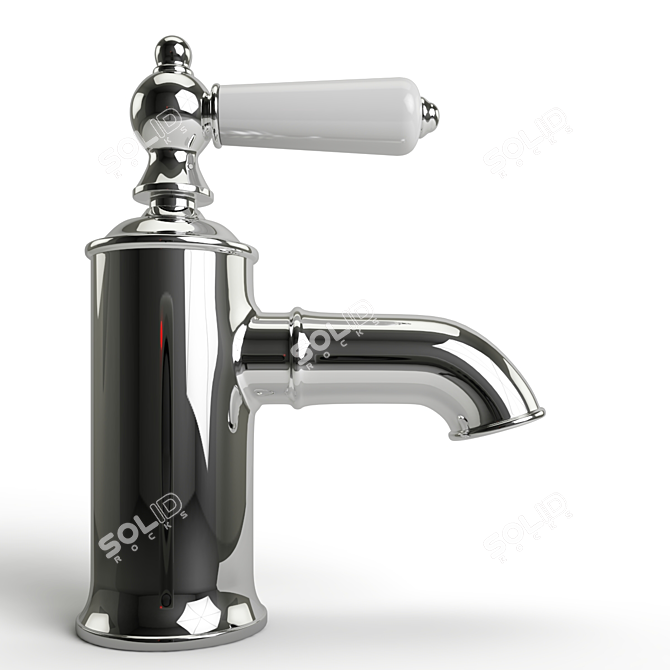 German-made Bravat Basin Mixer 3D model image 2