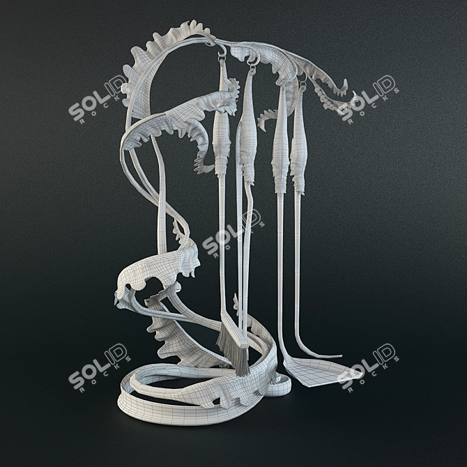 Fireside Essentials Set 3D model image 3