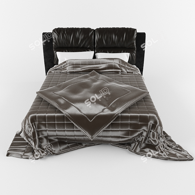 Fiora Bed - Russian Made Bed 3D model image 3