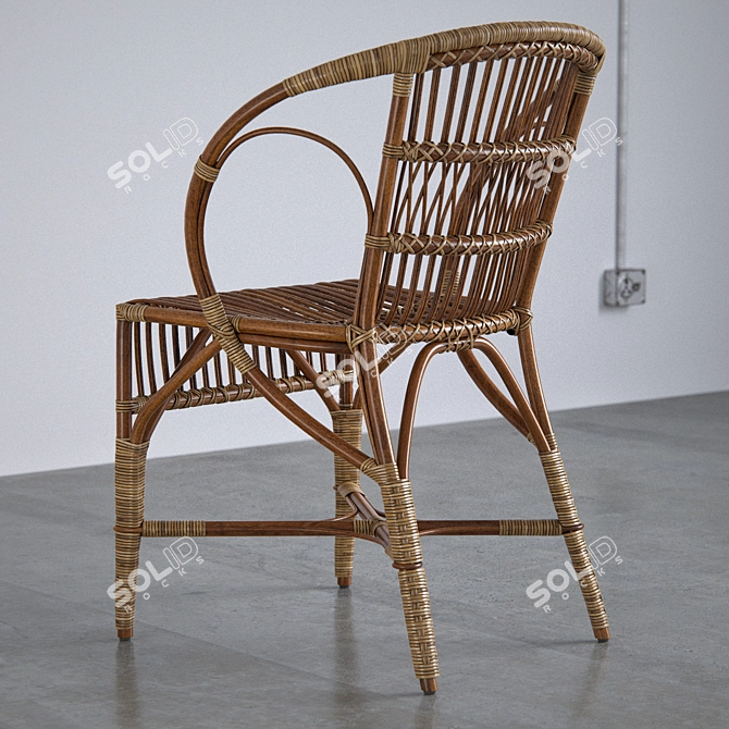 Sika Design Wengler Chair: Stylish & Comfortable Seating 3D model image 2