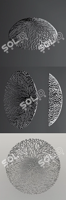 Phillips Collection Coral Bowl 3D model image 3