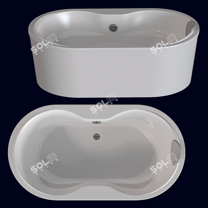 Luxury Arnica Bath 3D model image 2