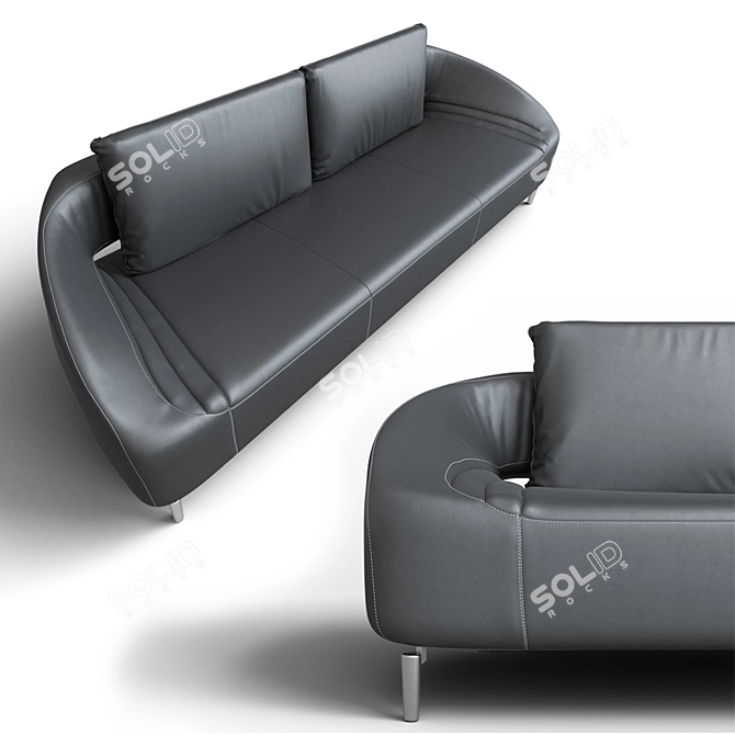 Luxurious Leolux Vol de Reve 3D model image 2