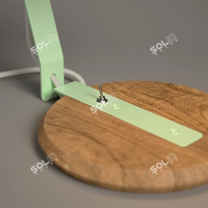 SubD Desk Lamp 3D model image 2