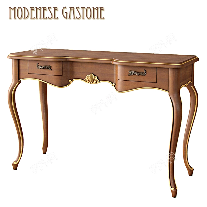 MODENESE GASTONE 76021 Console: Elegant and Versatile 3D model image 1