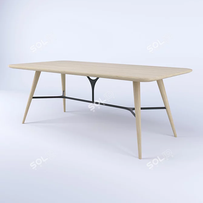 Fredericia Spine Table - Sleek and Modern 3D model image 3