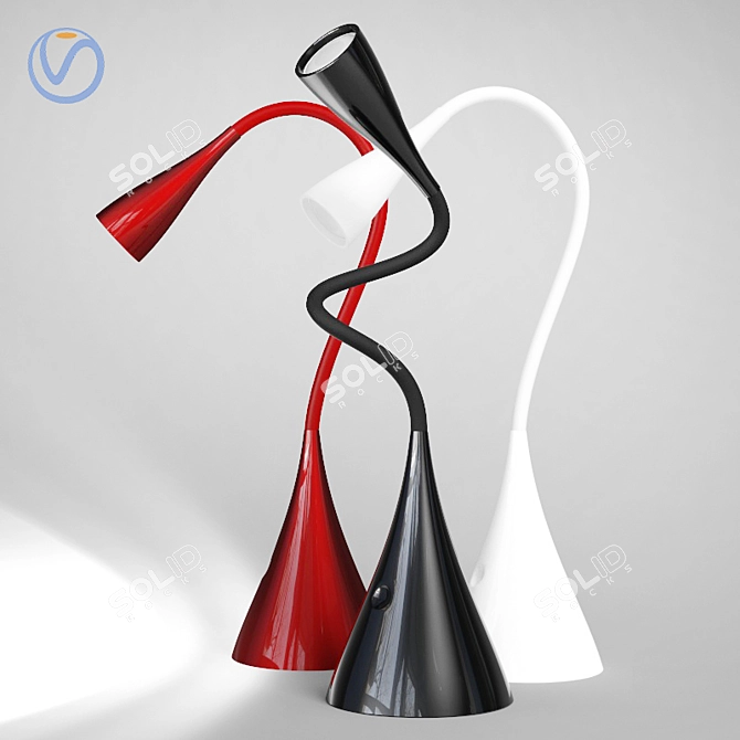 Modern Table Lamp from Poland 3D model image 1