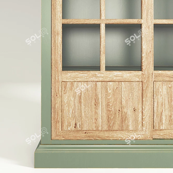 Full House: Versatile L.130xW.43xH.188 cm Display 3D model image 2