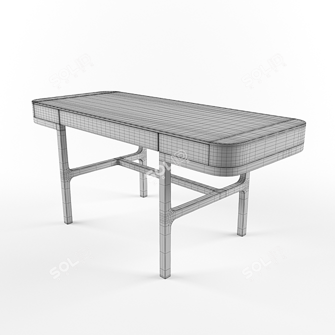 Modern Italian Table: Victor 3D model image 3