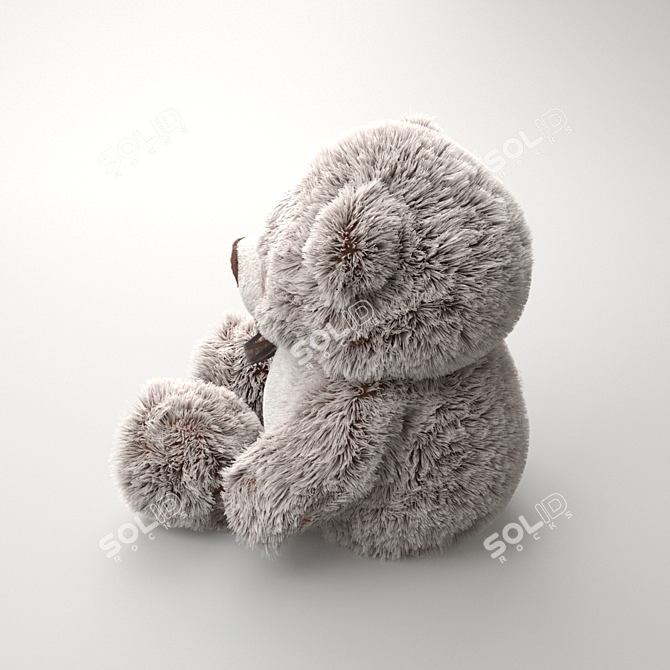 Cuddly Teddy Bear Toy 3D model image 2