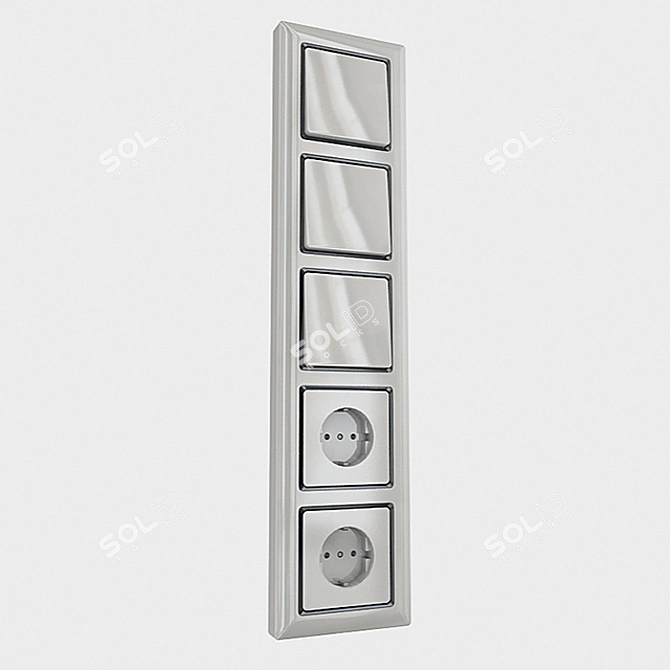 Dimkra Basic55 Power Block 3D model image 1