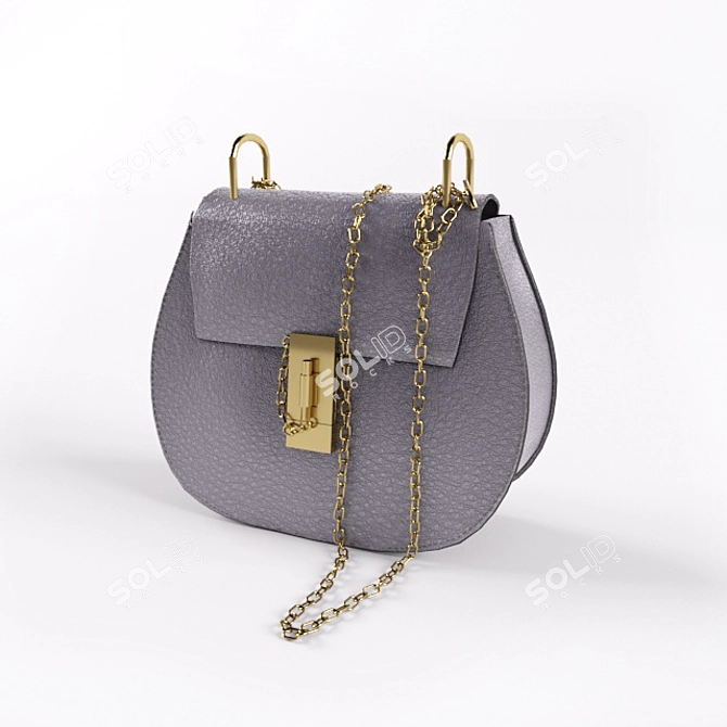 Compact Shoulder Bags: Versatile and Stylish 3D model image 3