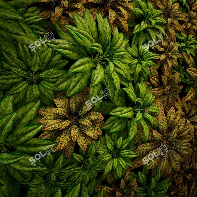 Green Wall Module: Fitostena 3D model image 2