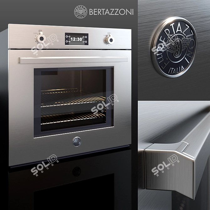 Bertazzoni PROFS30XT: Italian Culinary Excellence 3D model image 1