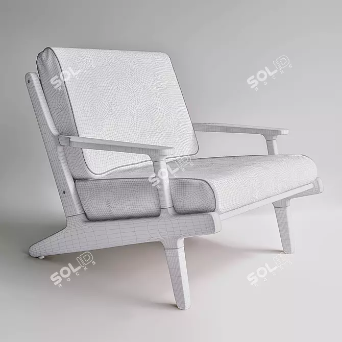  Glistening Bay Lounge Chair 3D model image 3
