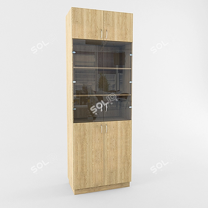 Office Cabinet 3D model image 1