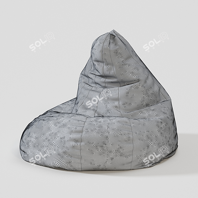 Cozy Chic: IKEA OLME Armchair 3D model image 2