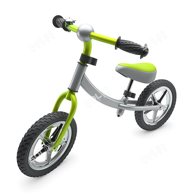 Playful Pedals: Kids Bike Model 3D model image 1