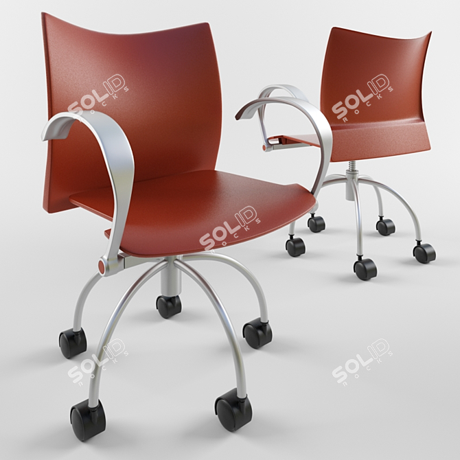 Versatile Argenta Chairs | 890x585x585 cm 3D model image 1