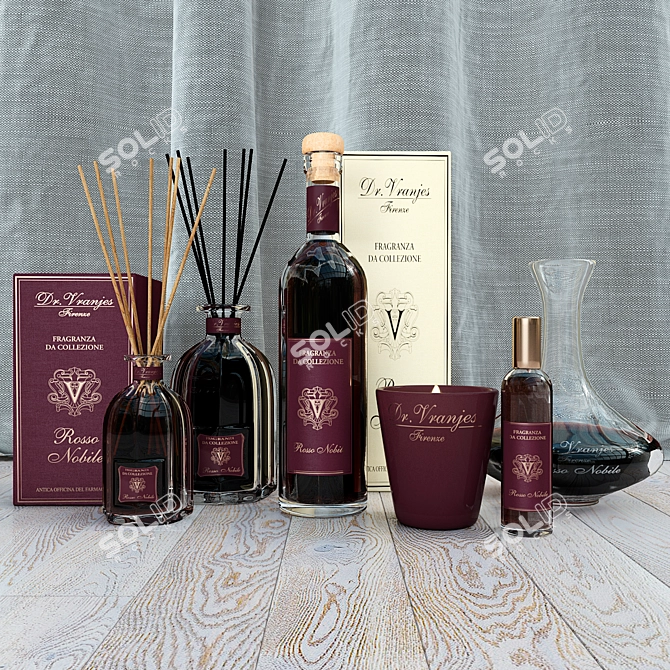 Dr. Vranjes Rosso Nobile Fragrance Set 3D model image 1