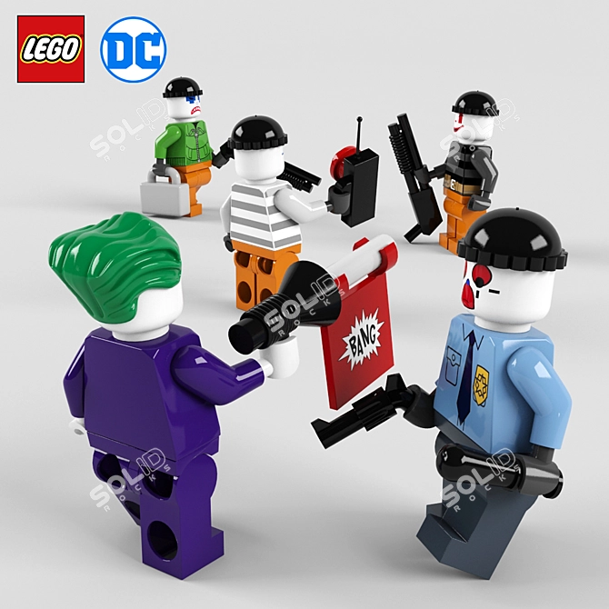 Joker's Crew: Lego Allies 3D model image 3