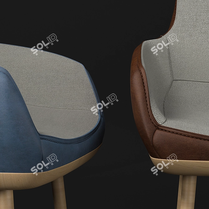 Contour Seat+: Revolutionizing Sitting 3D model image 3