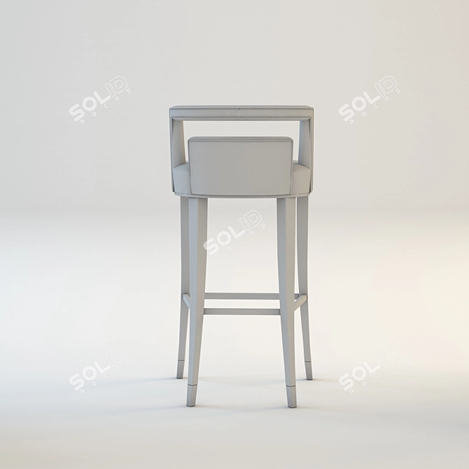 Elevate Your Bar Experience: Naj Bar Chair 3D model image 3