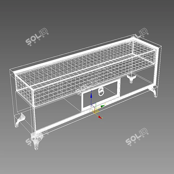 Elio Dio Bed Bench 3D model image 2