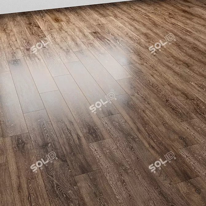 Title: MultiTexture Laminate Flooring 3D model image 2