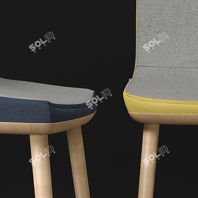 Dynamic Sit Bar Chair 3D model image 3