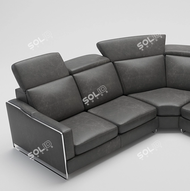 Luxury Ambassador Sofa 3D model image 2