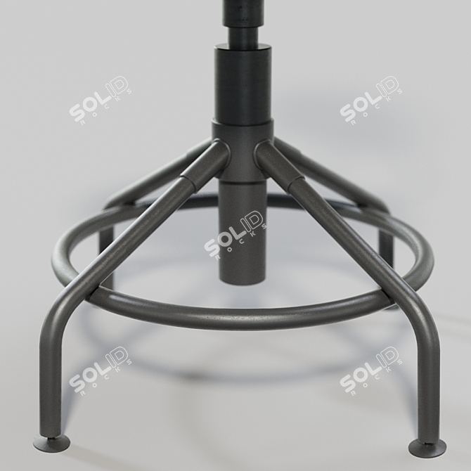 IKEA KULLABERG Chair - Sleek and Stylish 3D model image 2