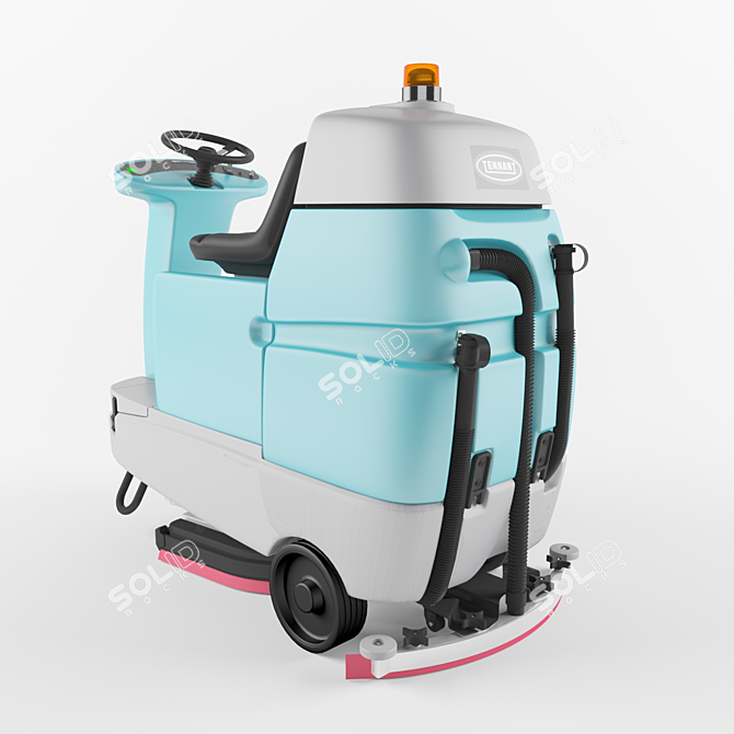 Tennant T7 Micro Rider Scrubber 3D model image 3