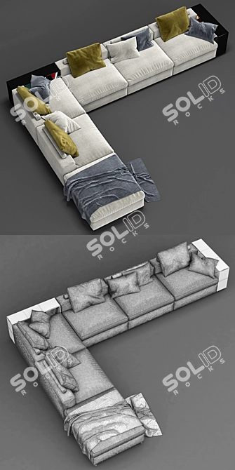 Elevate Your Space with Groundpiece 3D model image 3