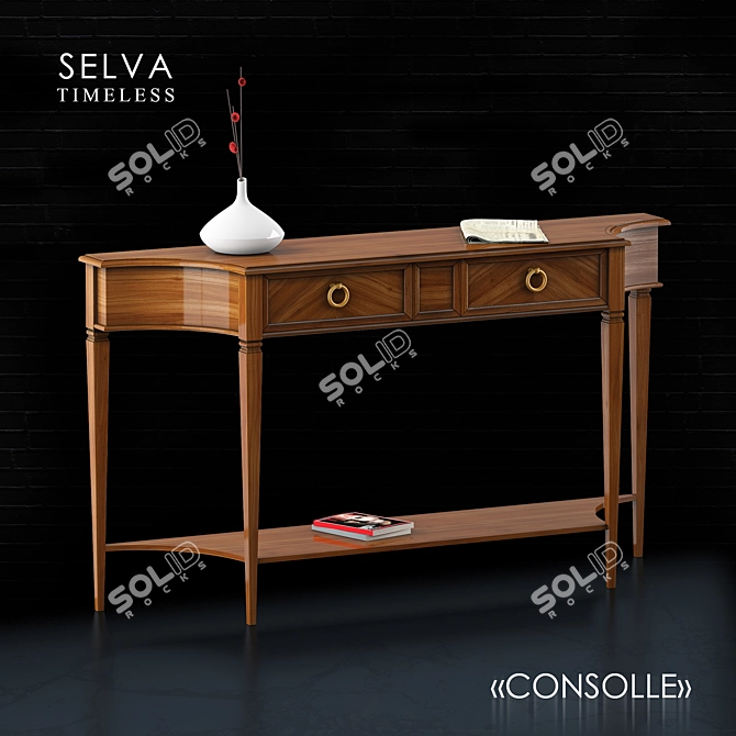Timeless Elegance: Selva Console 3D model image 1