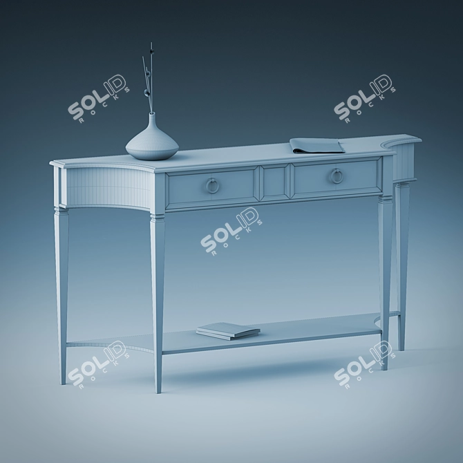 Timeless Elegance: Selva Console 3D model image 2