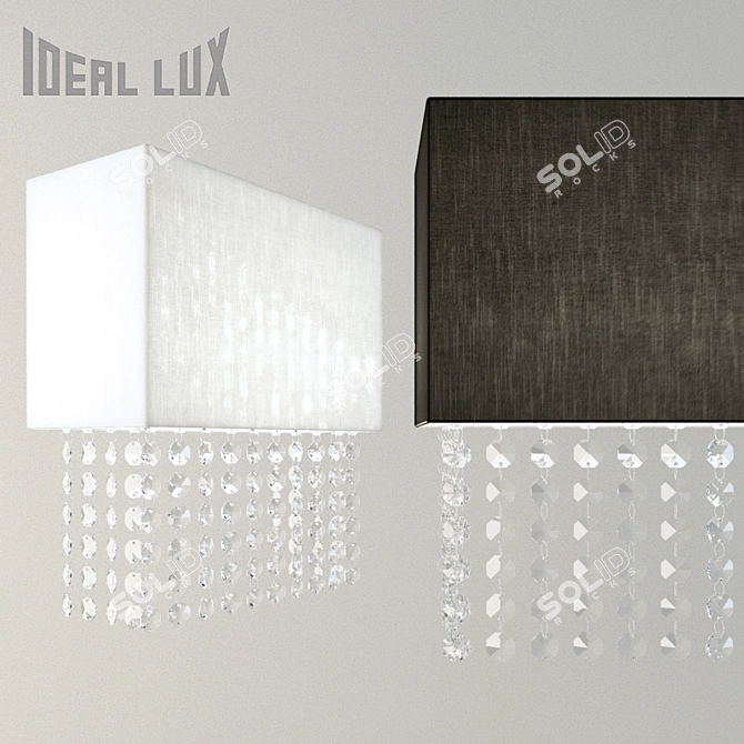 Elegant Wall Lamp, Phoenix 3D model image 1