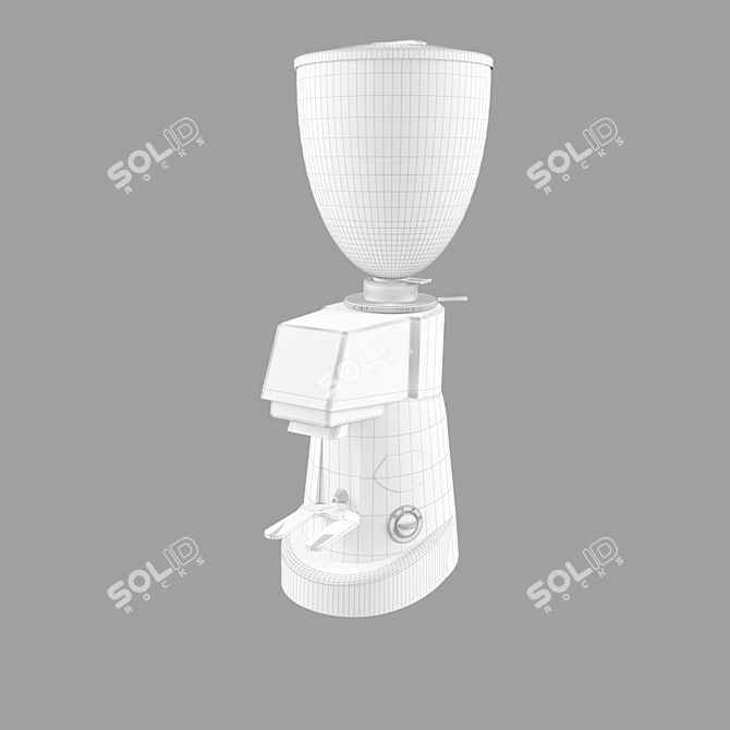 Fiorenzato F63 Coffee Grinder 3D model image 2