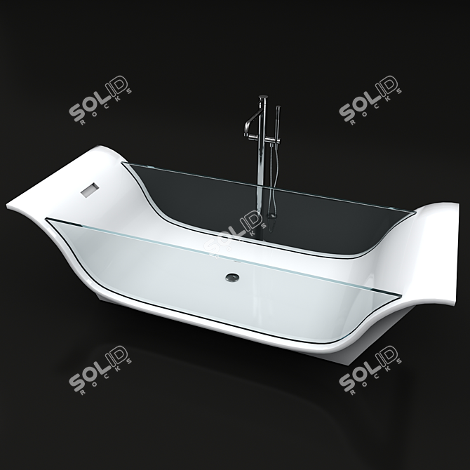 Moma Design Bath Collection: Italian Elegance 3D model image 1