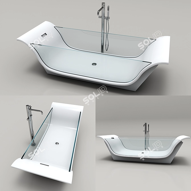 Moma Design Bath Collection: Italian Elegance 3D model image 2