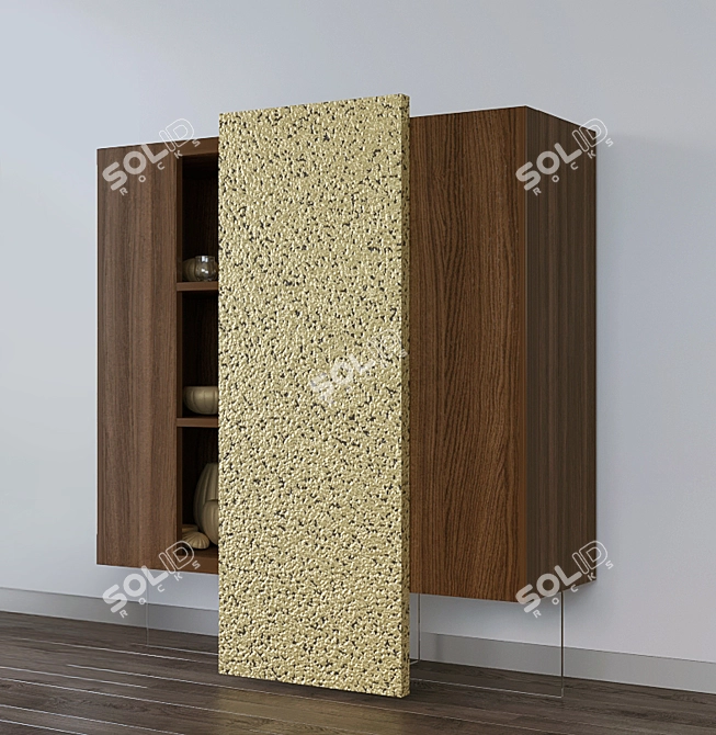 Italian Inspired Chest Alterego ACERBIS with Renner Decor 3D model image 2