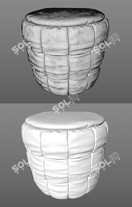 Title: MarvelousDesigner Poof + Cinema 4D Cylinder 3D model image 3