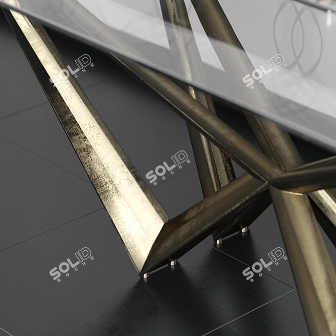 Aston Table: Stylish and Functional 3D model image 3