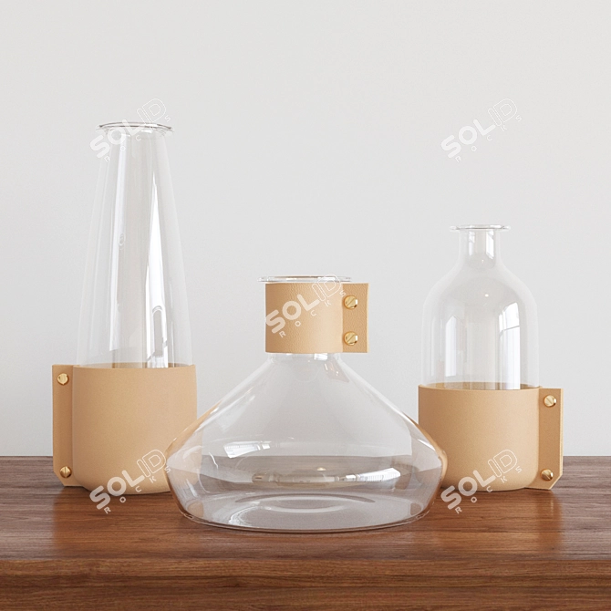 Sleek Wrap Glassware by Simon Hasan 3D model image 2