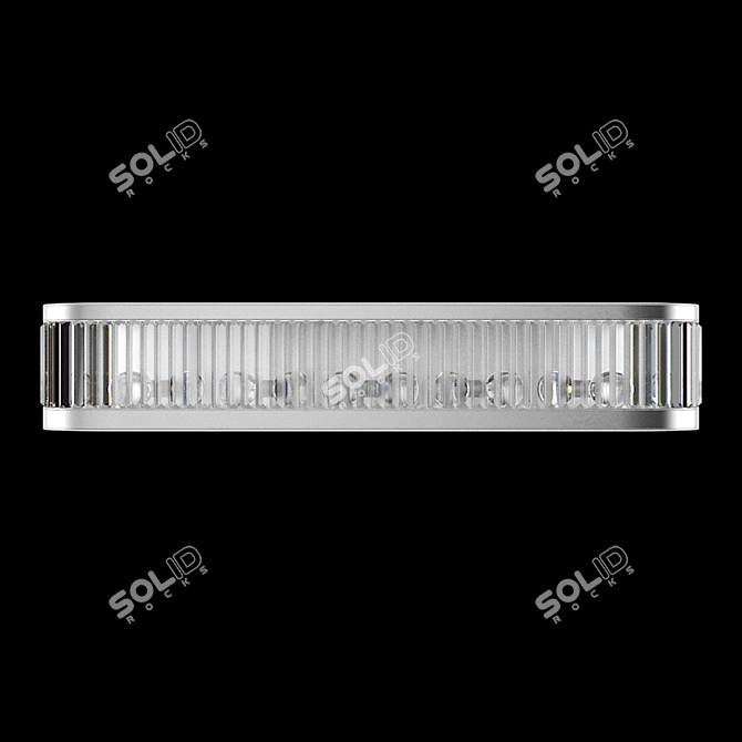 Title: Crystal Enchantment Wall Sconce 3D model image 1