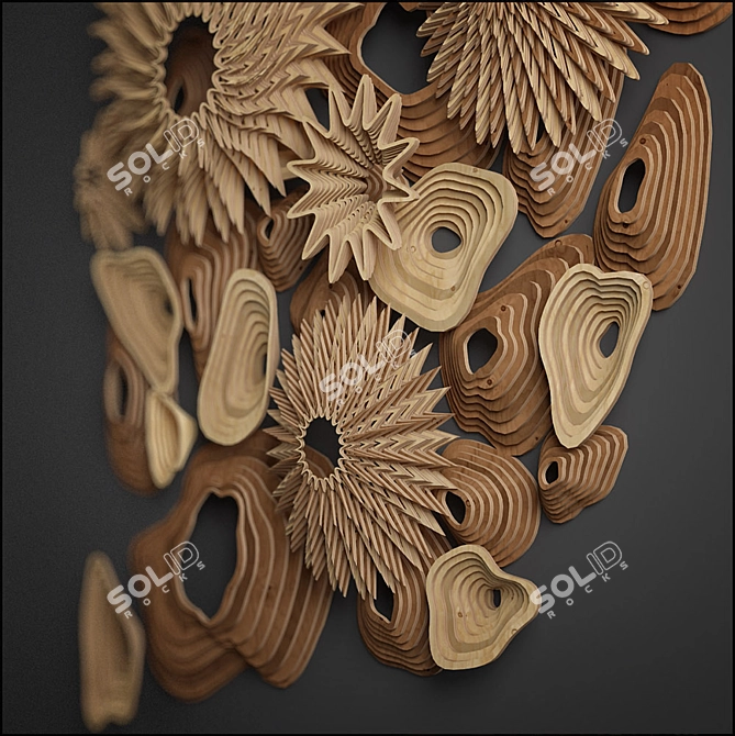 Elegant Parametric Decor 3D model image 4