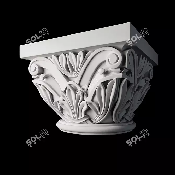 Byzantine Capital 3D model image 1