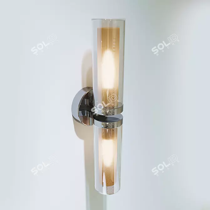 Modern SLV WL-106 Wall Lamp 3D model image 1