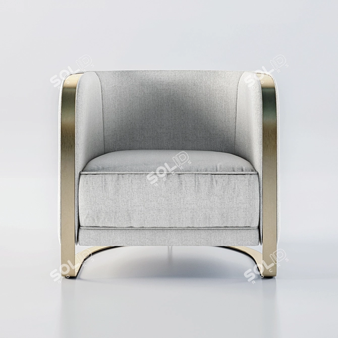 Luxury Versace Home Herald Chair 3D model image 2