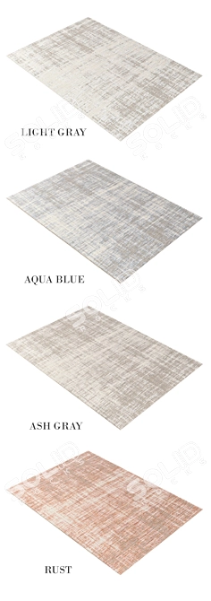 Elegantly Designed Dolorosa Rug 3D model image 2